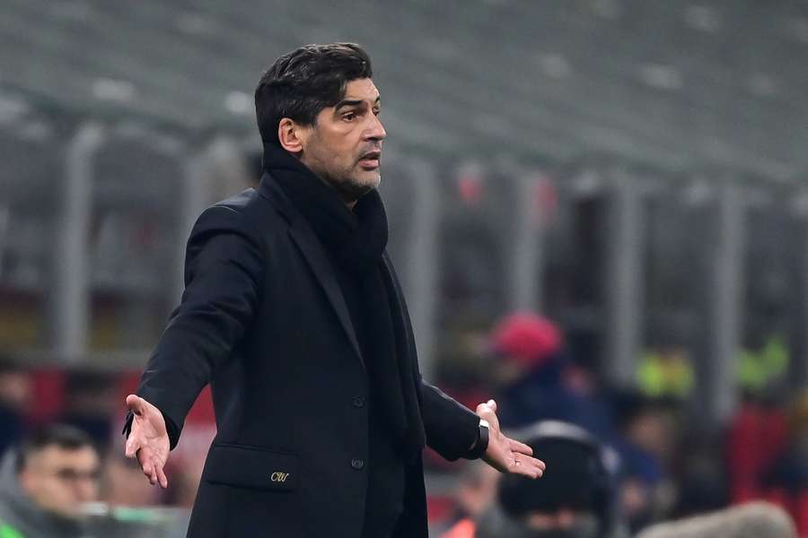 Paulo Fonseca durante Milan-Genoa