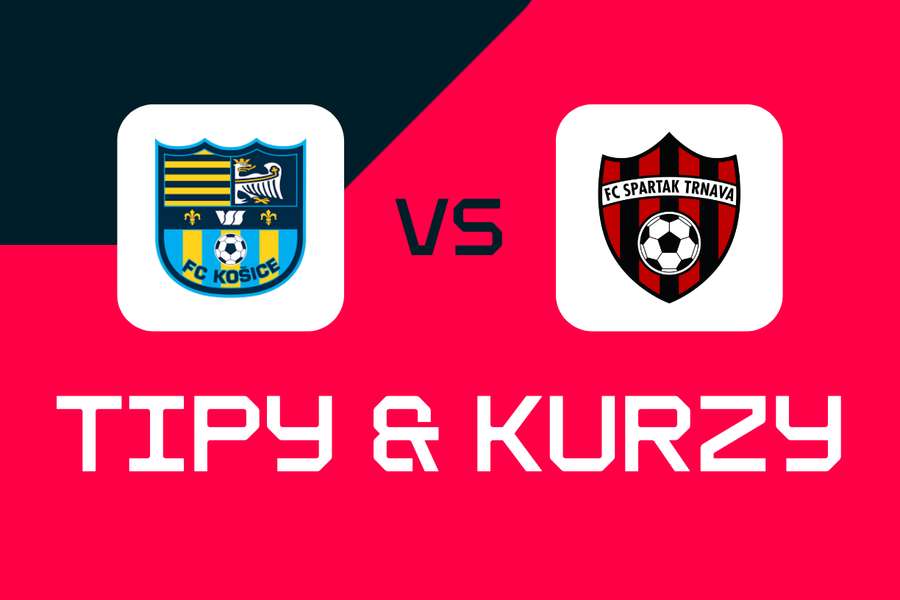 Košice - Spartak Trnava: Tipy, najlepšie stávky a kurzy (Niké liga)