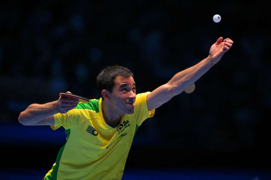 Hugo Calderano a écrit l'histoire du tennis de table ce dimanche. Hugo Calderano a écrit l'histoire du tennis de table ce dimanche.