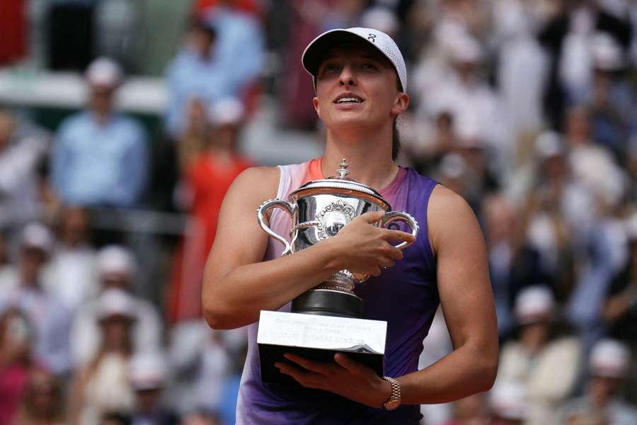 Iga Swiatek, tras ganar su cuarto Roland Garros