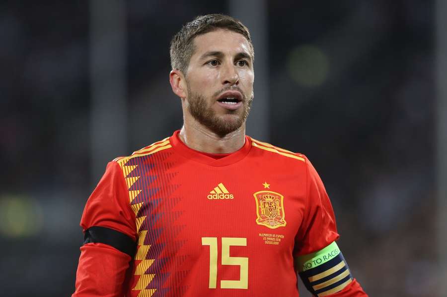 Sergio Ramos, en sus tiempos en la selección española