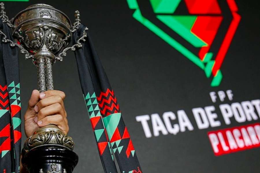 O troféu da Taça de Portugal