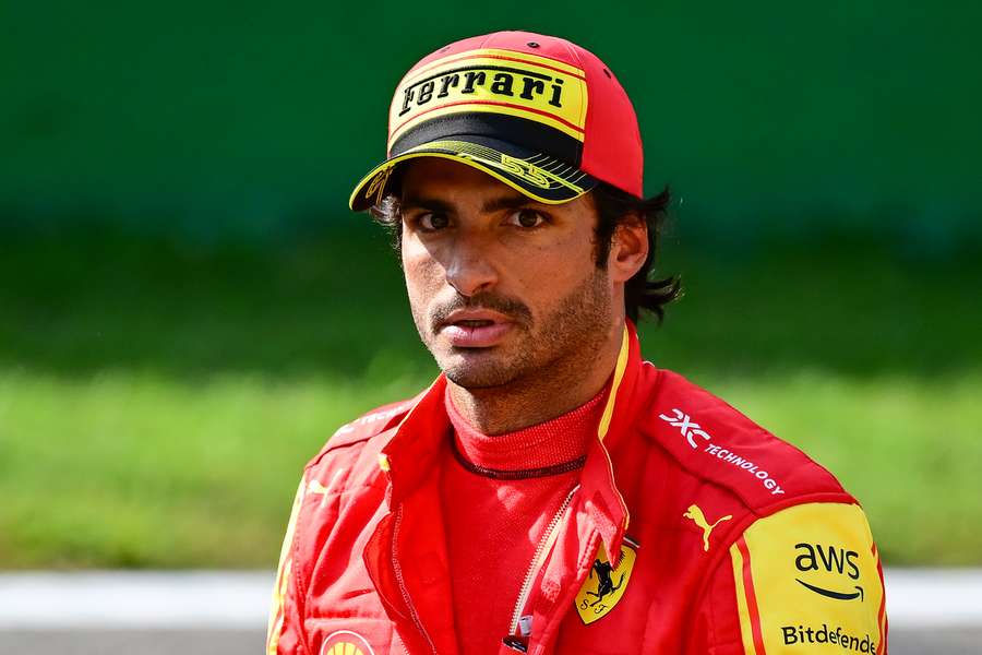Sainz is in a strong position at the Italian GP