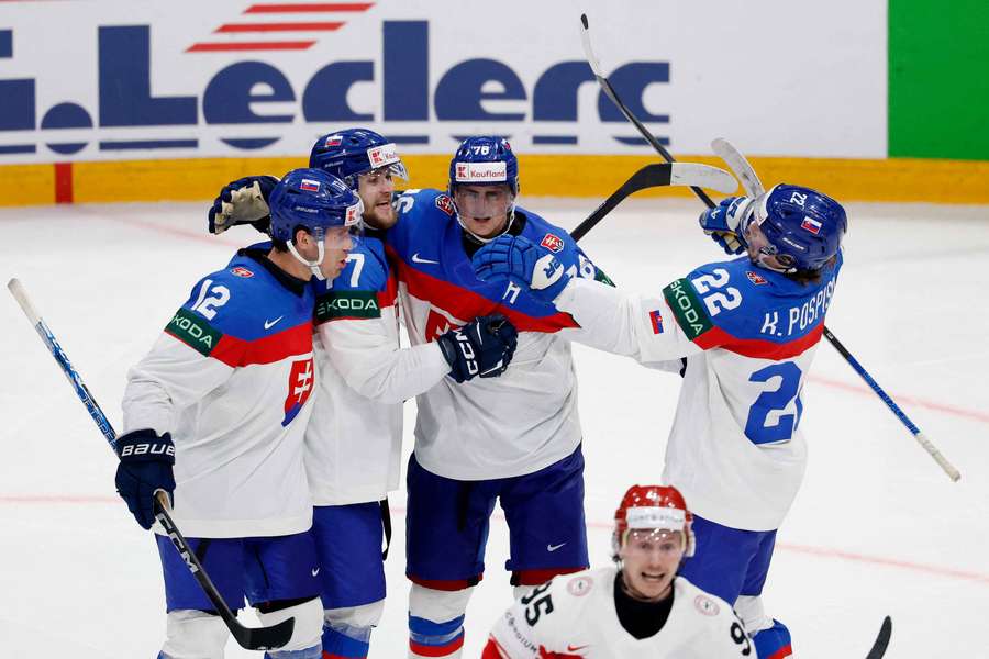 Slovensko sa tešilo z gólu päťkrát.