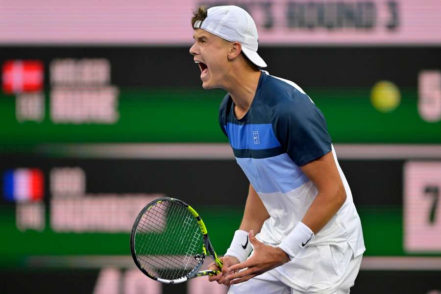 Holger Rune booked his ticket for the quarter-final in Indian Wells
