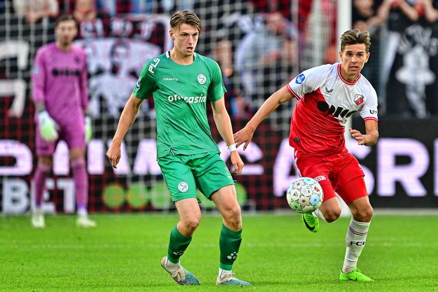 Victor Jensen is de speler bij FC Utrecht die het laatst scoorde voor zijn ploeg