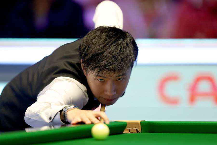 Zhao Xintong in action