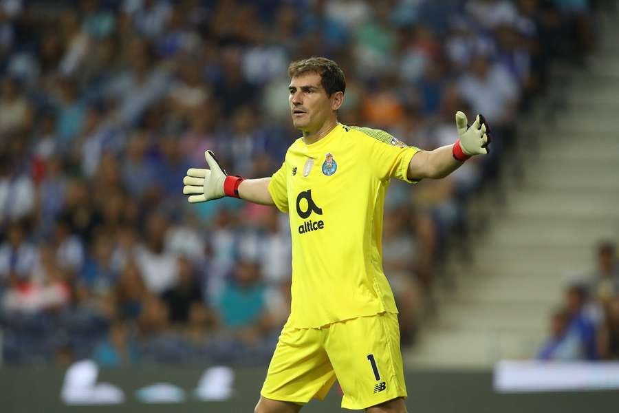 Iker Casillas con el FC Porto