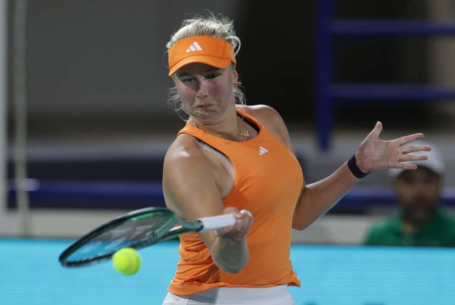 Clara Tauson failed to reach the final of the Abu Dhabi Open