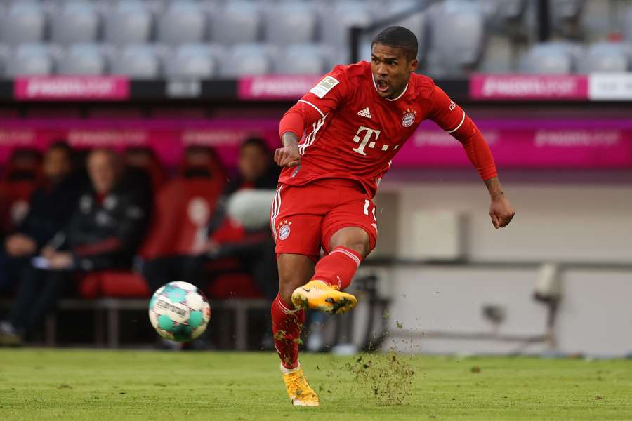 Douglas Costa kwam tot 97 optredens in het shirt van Bayern München