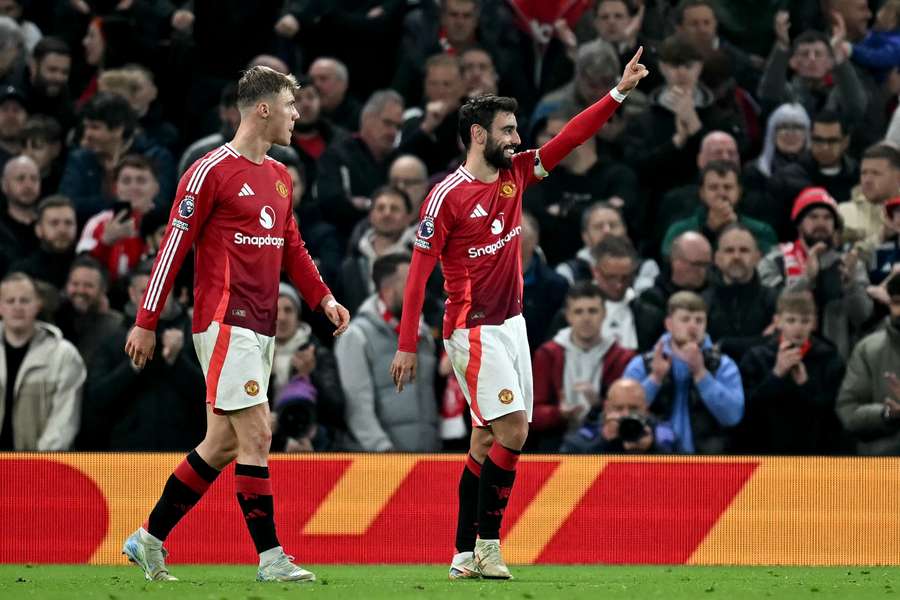 Manchester United de Bruno Fernandes não faz uma boa temporada