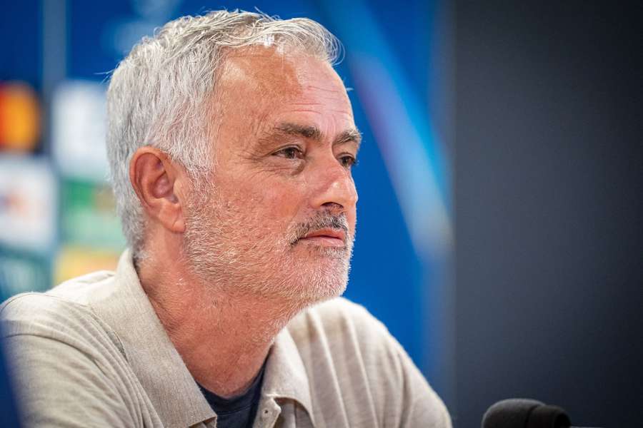 Jose Mourinho, la conferința de presă înainte de AS Roma - Real Madrid Jose Mourinho, la conferința de presă înainte de AS Roma - Real Madrid