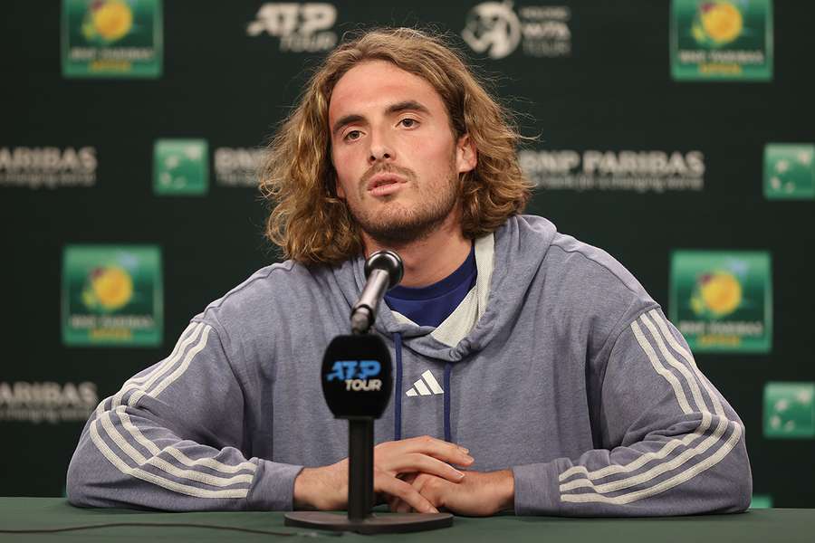 Tsitsipas says shoulder a stumbling block at Indian Wells