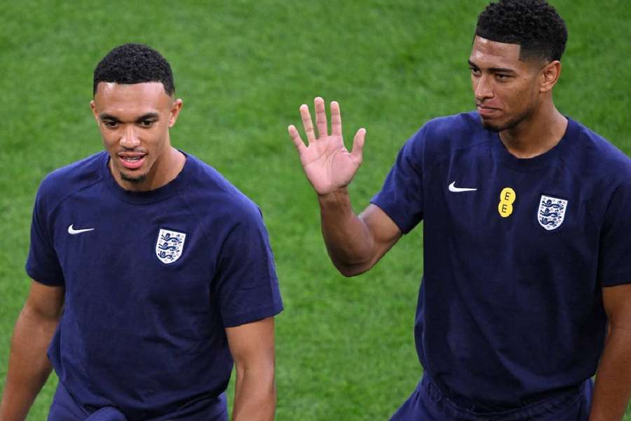 Trent Alexander-Arnold et Jude Belligham