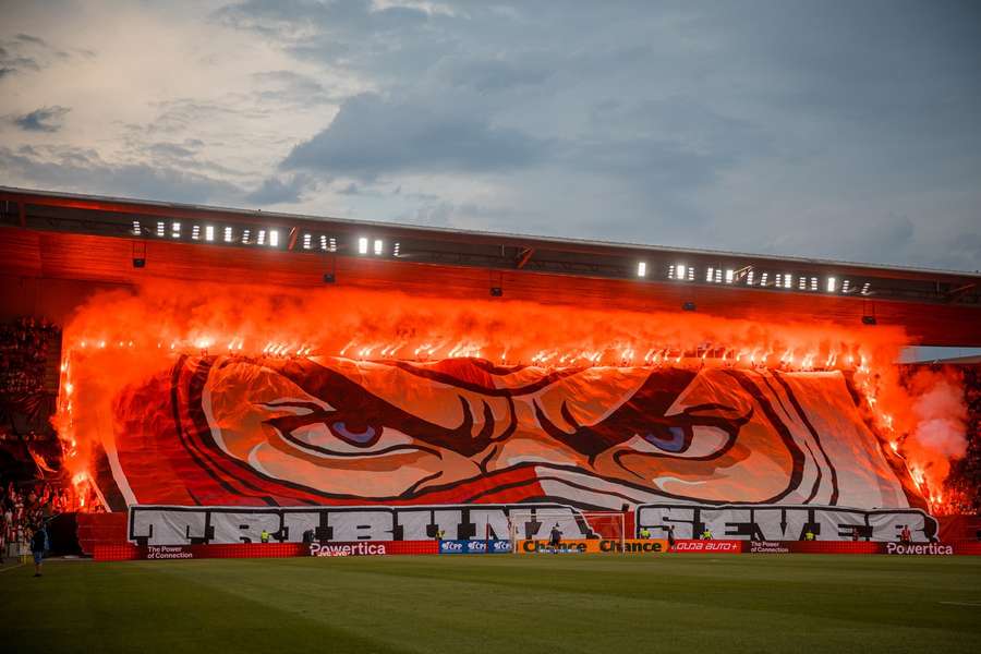 Tribuna Sever je opět Ultras roku.