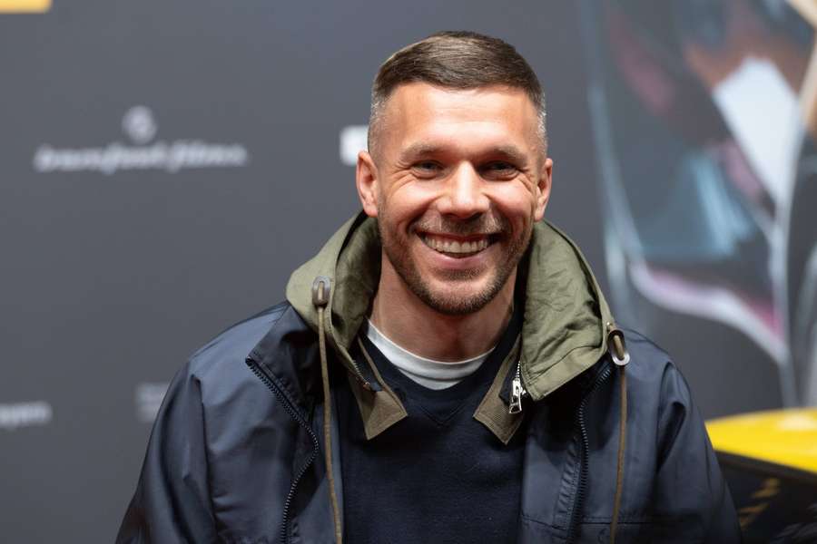 Lukas Podolski stand für die deutsche Nationalmannschaft in 130 Länderspielen auf dem Rasen (49 Tore)