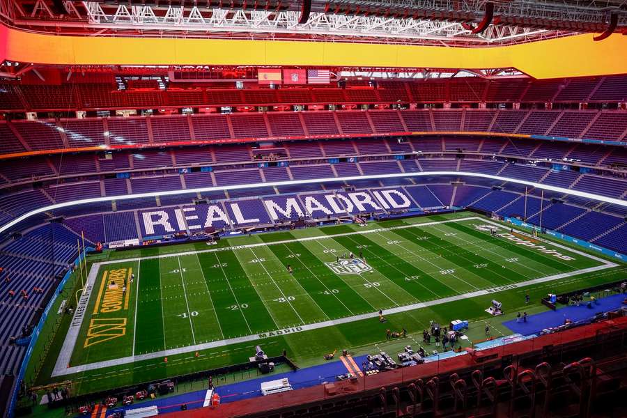 El Bernabéu, preparado para el Dolphins-Commanders El Bernabéu, preparado para el Dolphins-Commanders