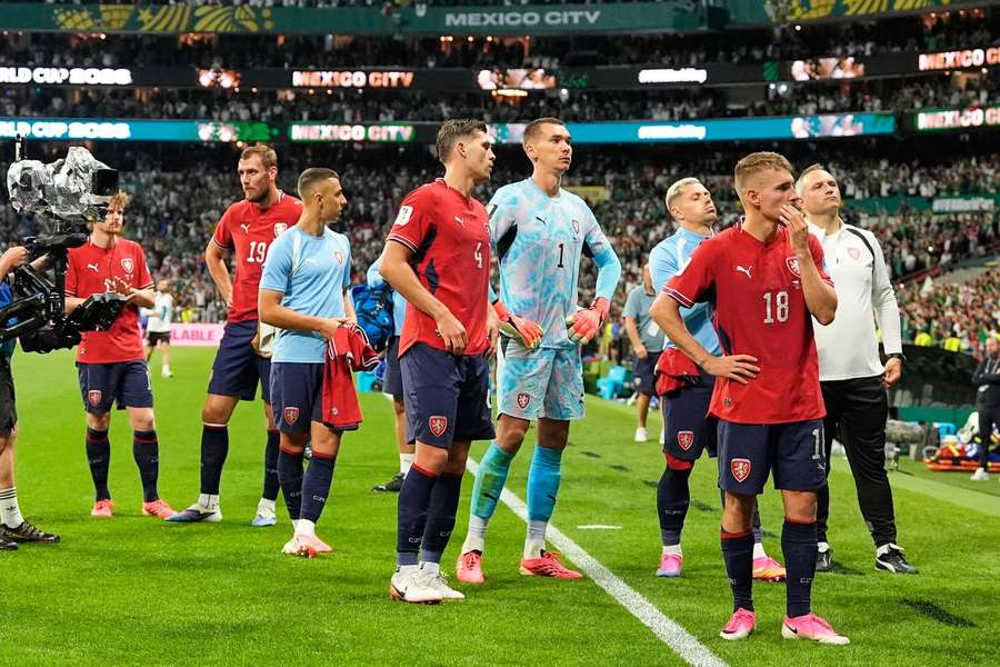 Češi poslední skupinové utkání s Mexikem prohráli 0:3.