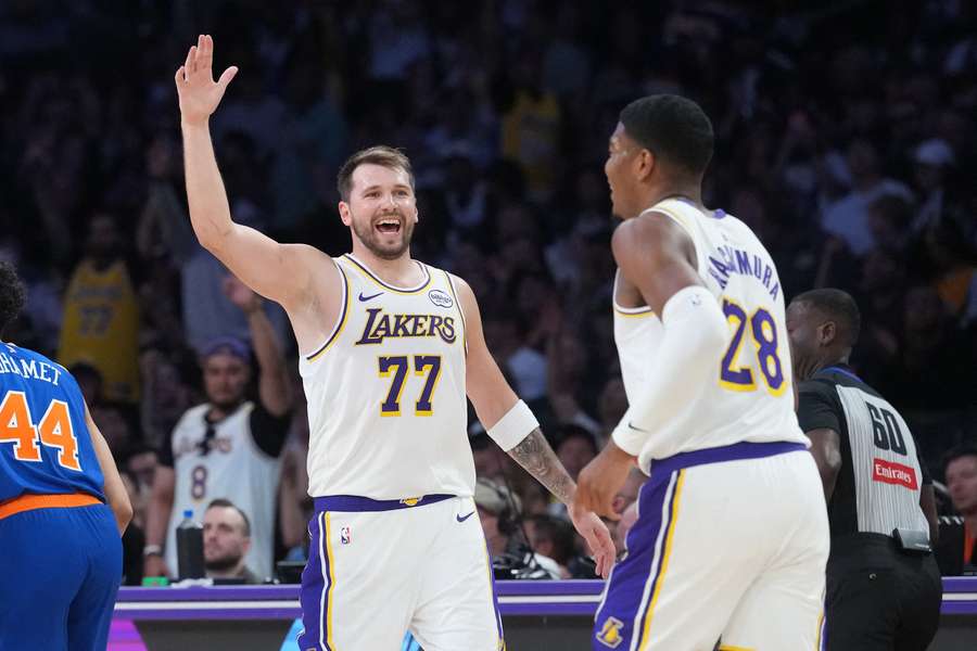 Luka Doncic and the LA Lakers won again on Sunday.