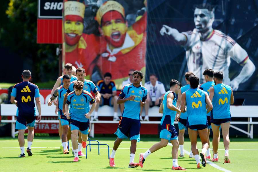 España prepara el duelo ante Austria España prepara el duelo ante Austria