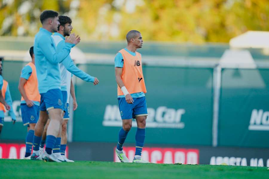 Pepe fez o primeiro jogo no campeonato, diante do Rio Ave