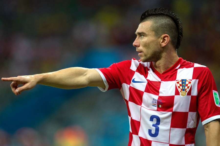 Danijel Pranjic în tricoul Croației la Cupa Mondială Danijel Pranjic în tricoul Croației la Cupa Mondială