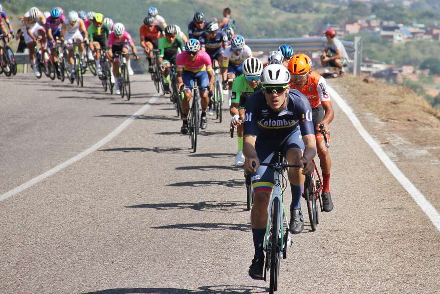 El venezolano Enmauel Viloria toma el liderato de la Vuelta al Táchira