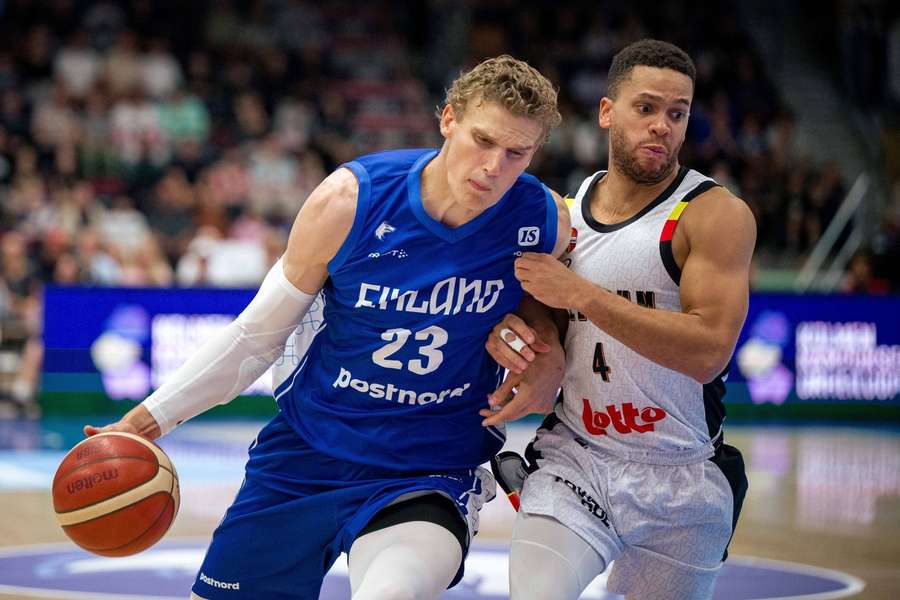 Lauri Markkanen broke the Finnish scoring record against Belgium