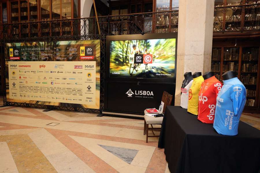 Apresentação da Volta a Portugal, esta quinta-feira, em Lisboa