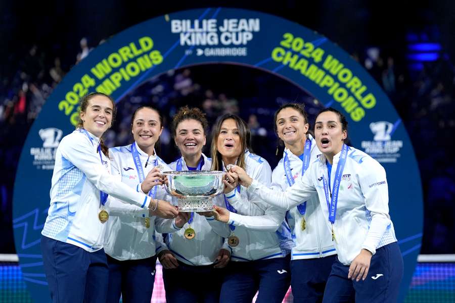 L'Italia campione, lo scorso autunno, a Malága
