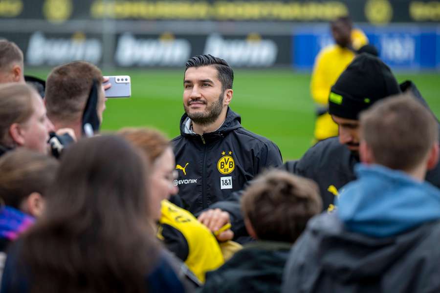 Sahin is sinds dit seizoen trainer van Dortmund