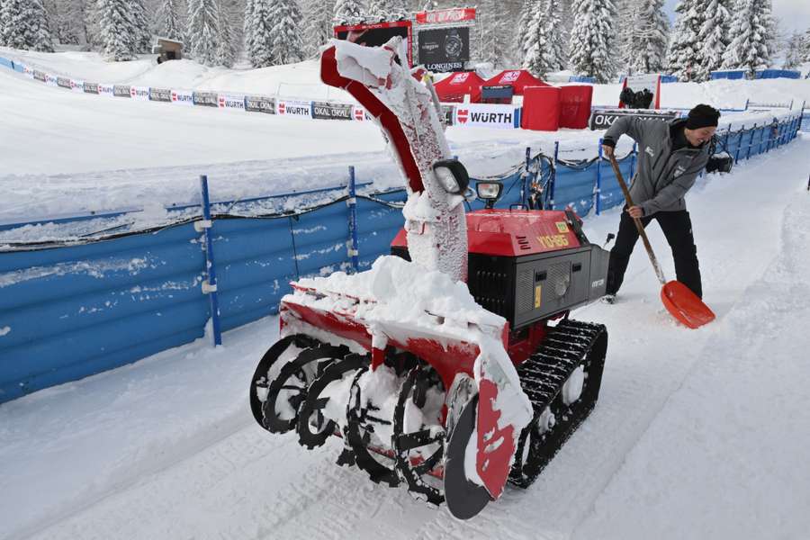 Opruimwerkzaamheden in Val di Fassa