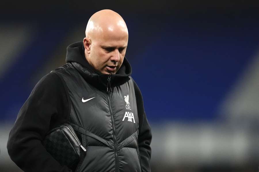 Arne Slot, treinador do Liverpool
