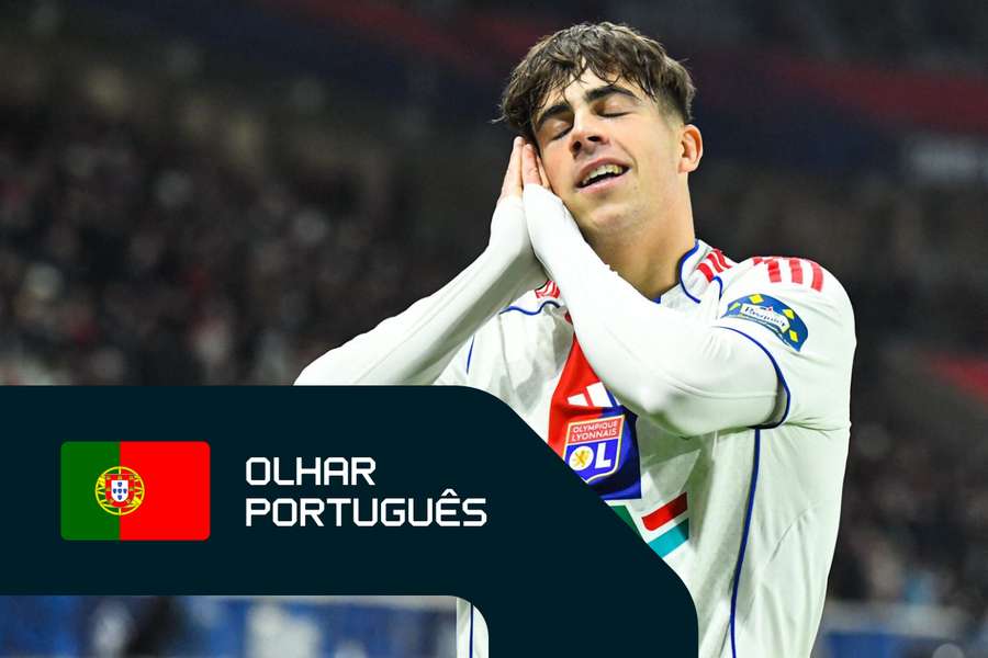 Afonso Moreira em destaque no Lyon