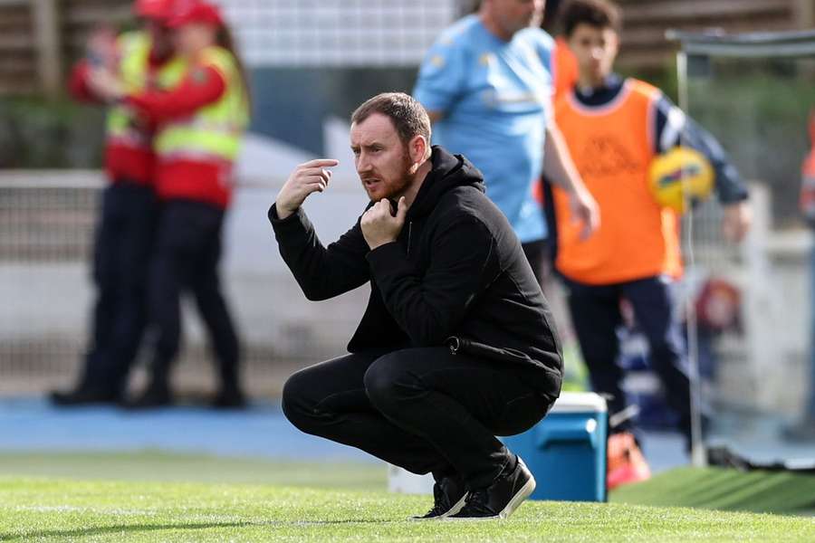 Ian Cathro, treinador do Estoril Praia