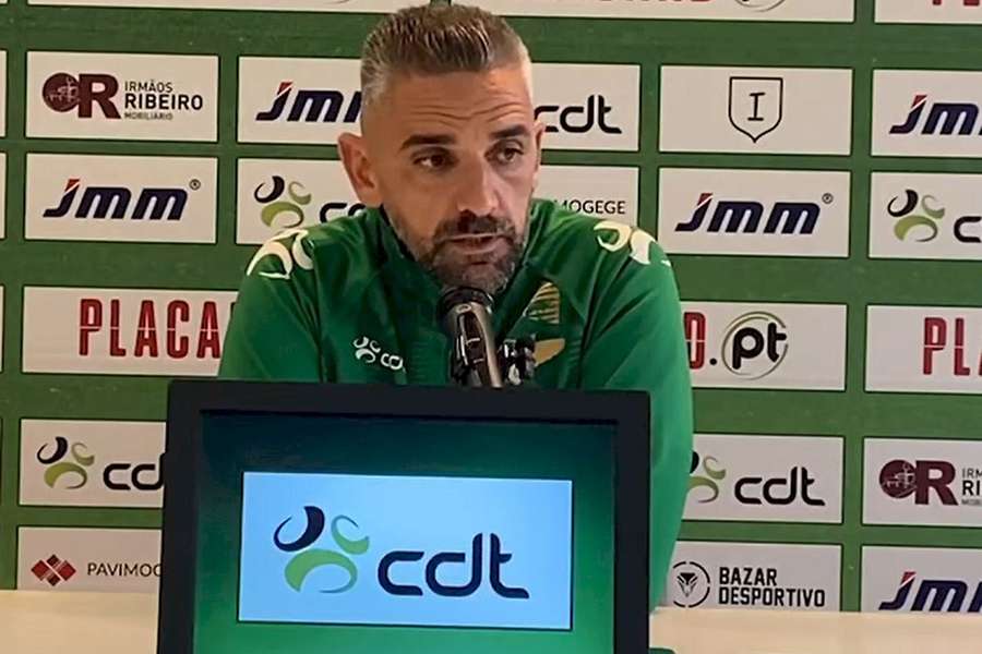 Rui Borges, treinador do Moreirense