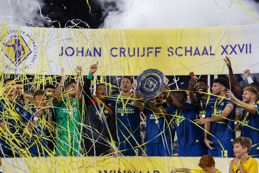 PSV celebrate their victory