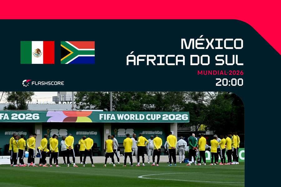 México defronta a África do Sul
