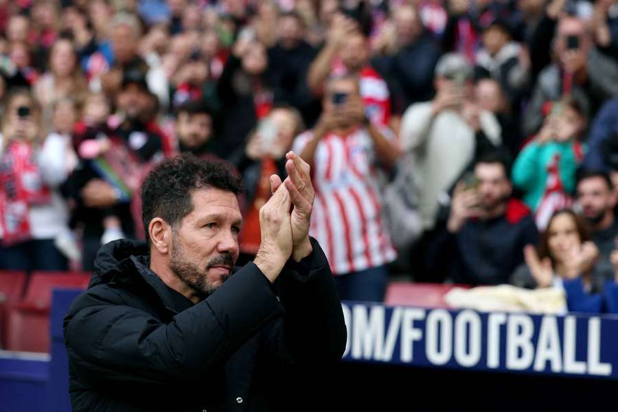 Simeone is targeting a third league title