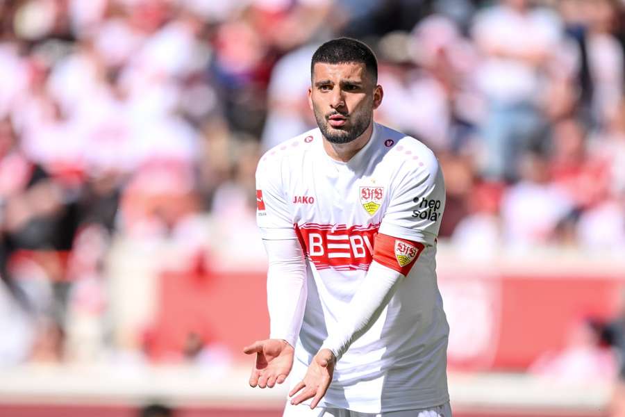 Deniz Undav podczas meczu VfB