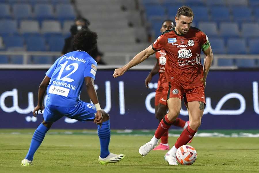 Jordan Henderson in het shirt van Al-Ettifaq