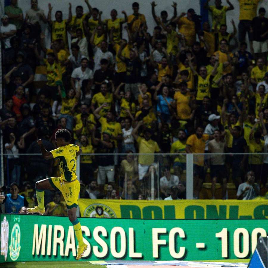 Mirassol venceu Palmeiras no dia de seu centenário Mirassol venceu Palmeiras no dia de seu centenário