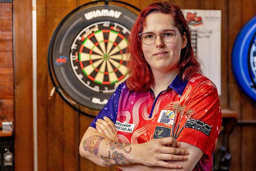 Noa-Lynn van Leuwen schreibt Darts-Geschichte.