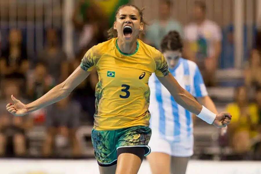 Alexandra Nascimento ao serviço do Brasil