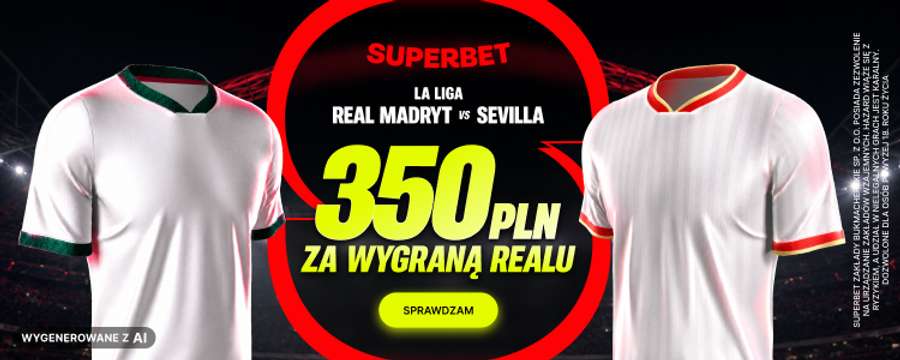 325 PLN za wygraną Realu w Superbet 325 PLN za wygraną Realu w Superbet