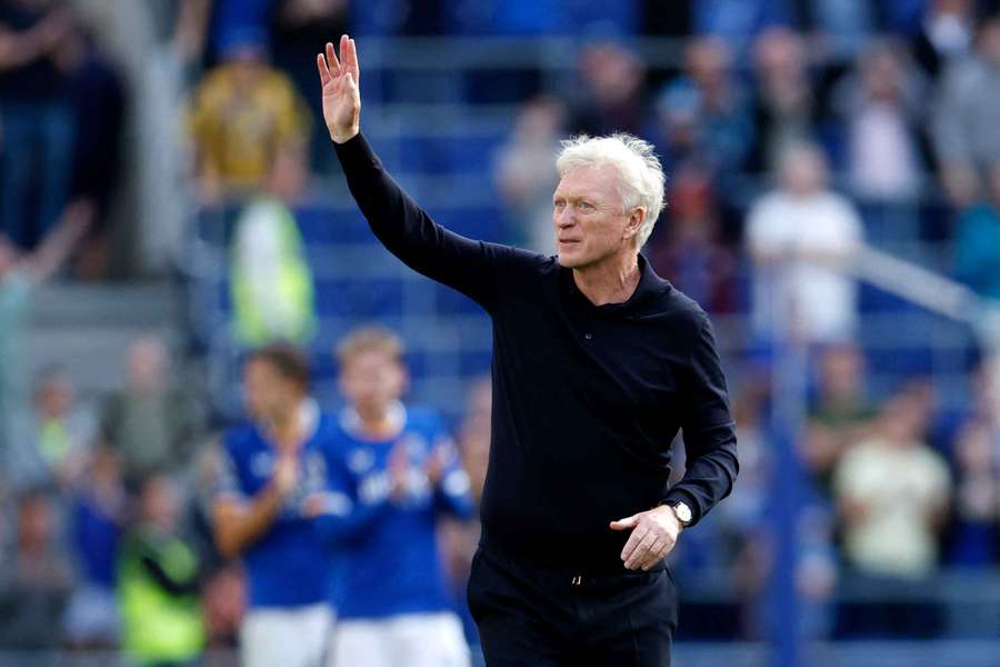 Everton manager David Moyes Everton manager David Moyes