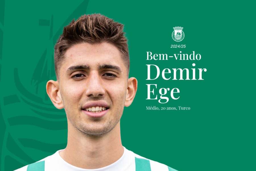 Demir Ege Tiknaz fez quase 30 jogos pelo Besiktas