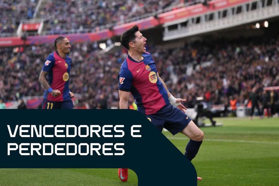 Lewa deu nova vitória ao Barcelona na LaLiga