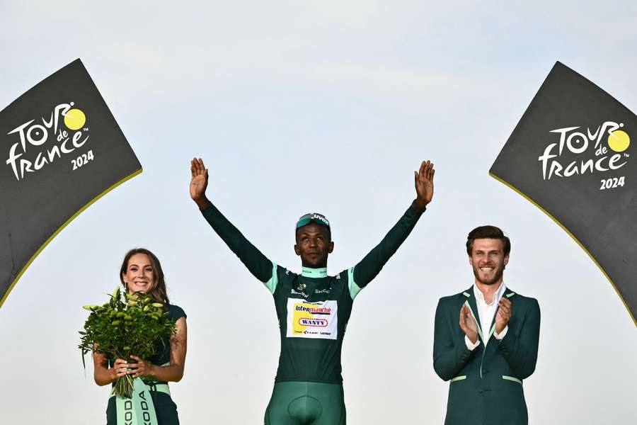 Girmay ganó el maillot verde en el Tour de Francia