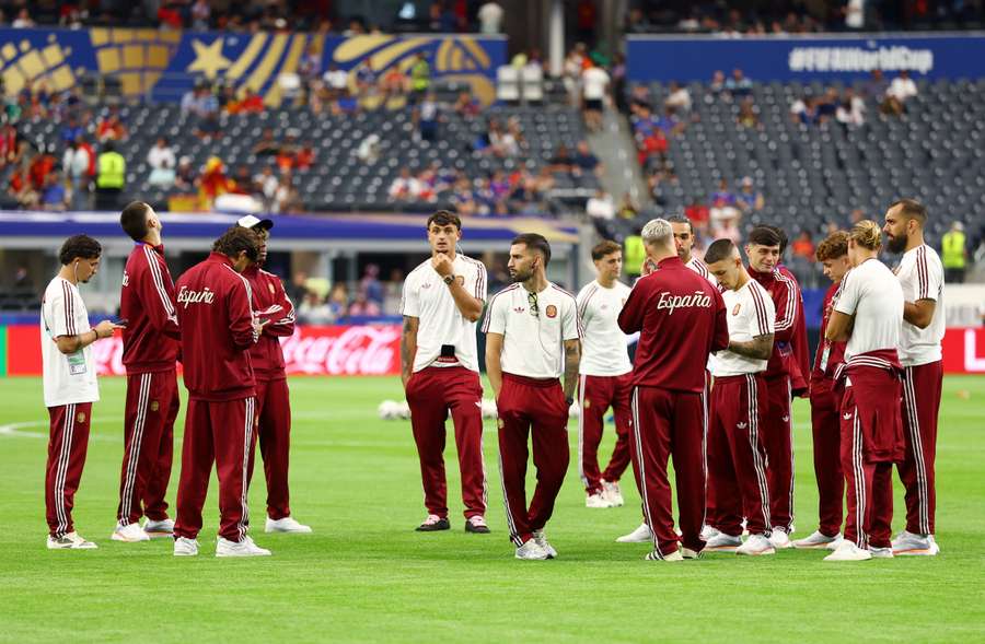 La Spagna in campo